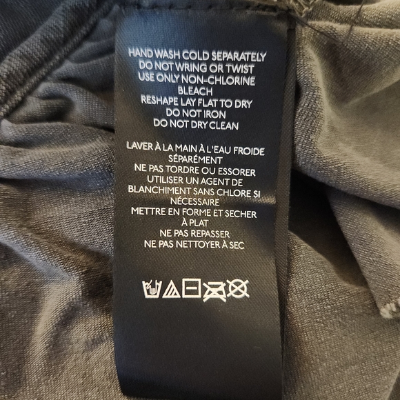 Free People Frost Bite Mini Skirt Layerd Ruffle Womens Size 8 Gray Y2k Style - Picture 11 of 13